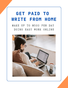 Get Paid to Write